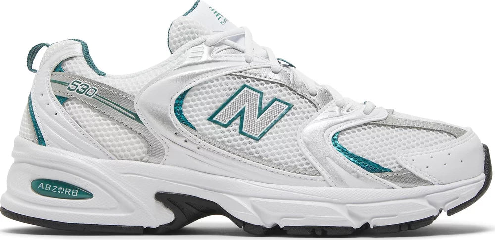 "nb 530 white green"