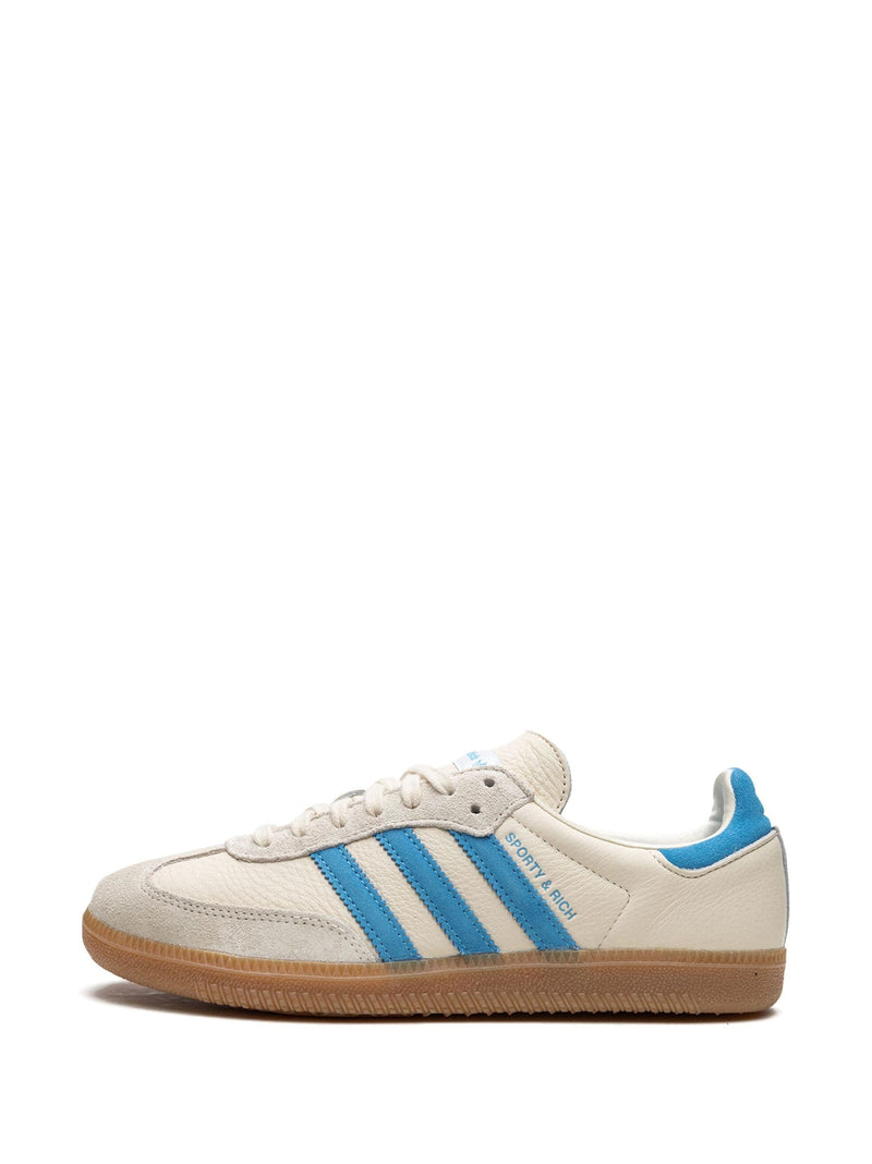 Adidas Samba "Sporty and Rich Cream Blue"