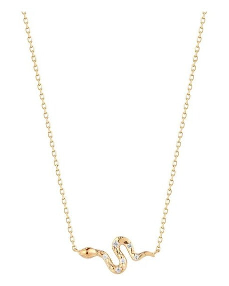 Snake Choker Chain Necklace