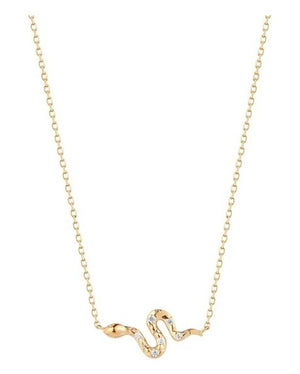 Snake Choker Chain Necklace