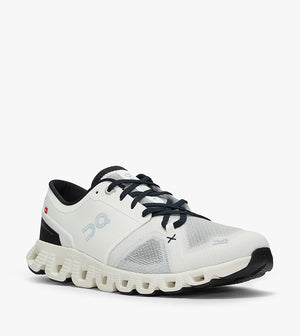 "Cloud x3 low-top sneakers black white"