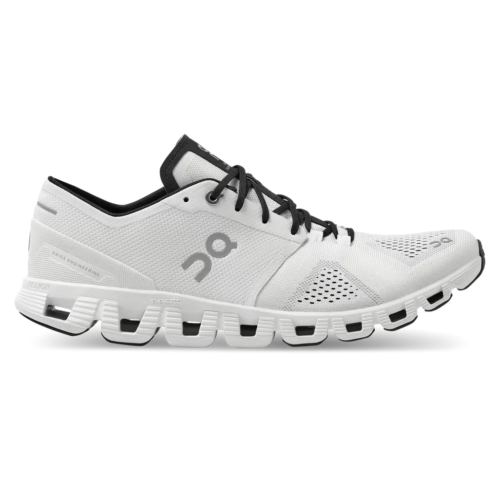 "Cloud x3 low-top sneakers white black"