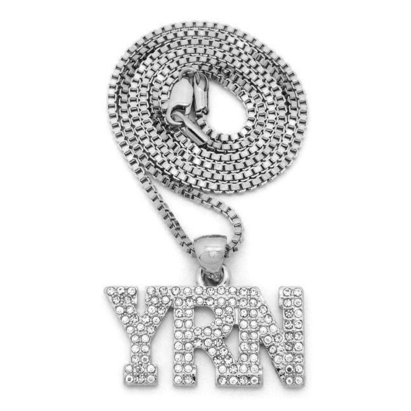 YRN Pendant With Franco Choker Chain