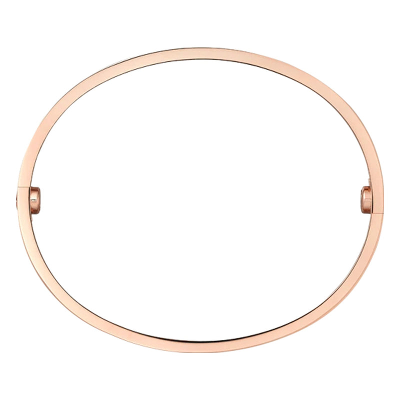 Love Bangle Rose Gold Color Plated